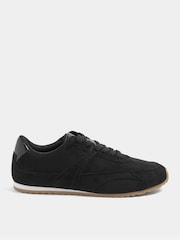 Yours Curve Black Wide Fit Slim Sole Trainers - Image 3 of 5