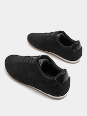Yours Curve Black Wide Fit Slim Sole Trainers - Image 4 of 5