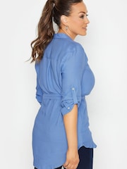 Blau - M&co Bluse mit Ärmeldetail - Bild 2 von 4