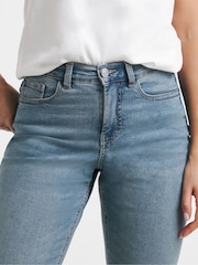 Simply Be Light Blue Authentic 24/7 Mid Boyfriend Jeans - Image 3 of 4