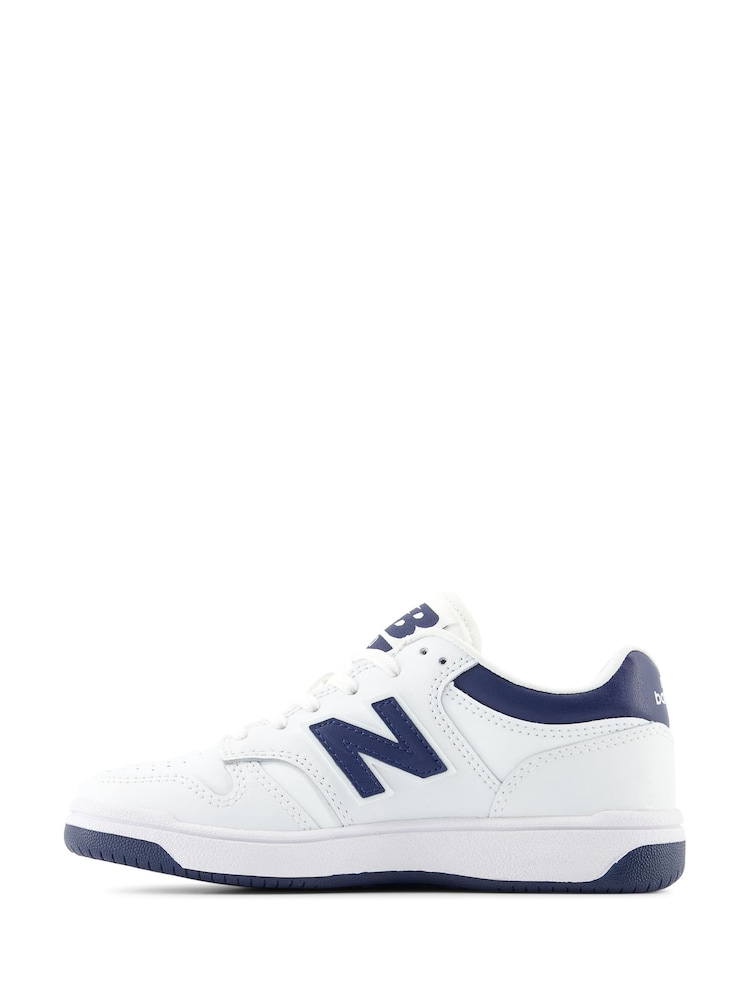Niebieski - Buty sportowe dla chłopców New Balance 480 - Image 2 of 3