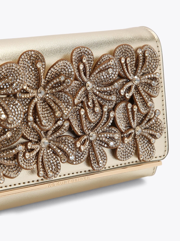 KG Kurt Geiger Gold Saskia Bag - Image 4 of 4