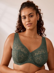 Grün/Cream - Spitzen-BHs mit Geodesign im 2er-Pack - Bild 2 von 9