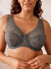 Grün/Cream - Spitzen-BHs mit Geodesign im 2er-Pack - Bild 5 von 9