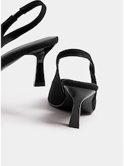 Yours Curve низький каблук Slingbacks - Image 4 of 5
