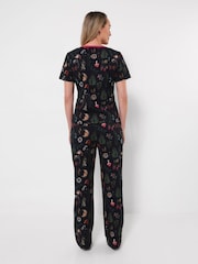 Joe Browns Wild Woodland Print Jersey Pyjamas Set - صورة 2 من 7