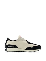 New Balance Black/Pink Girls 327 Trainers - Image 5 of 9