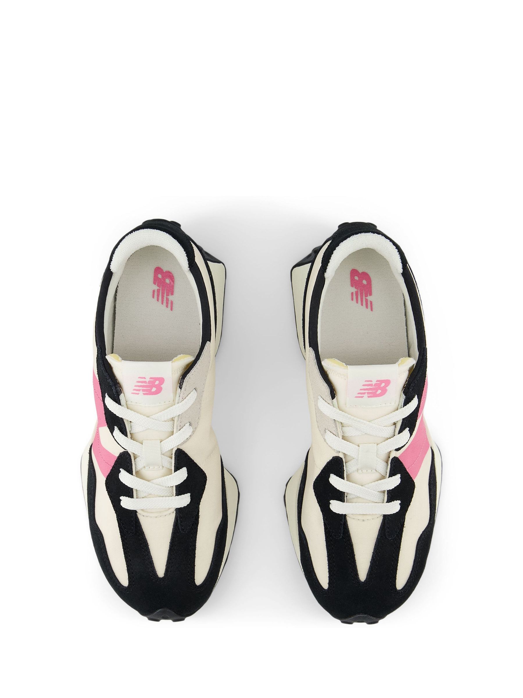 Kaufe Sie Schwarz und Pink New Balance Madchen 327 Turnschuhe bei Next Deutschland
