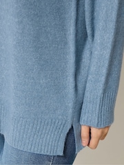 Blå - M&Co Rund  Jumper - Bild 4 av 6