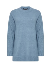 Blå - M&Co Rund  Jumper - Bild 5 av 6