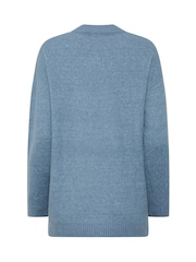 Blå - M&Co Rund  Jumper - Bild 6 av 6