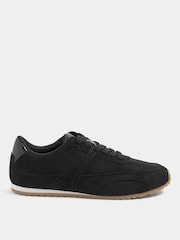 Yours Curve Black Extra Wide Fit Slim Sole Trainers - Image 3 of 5