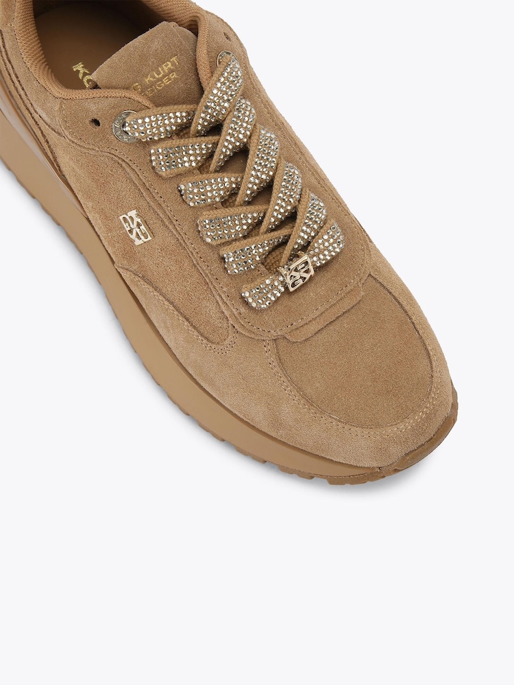 KG Kurt Geiger Brown Louisa 2 Trainers - Image 4 of 4 KG Kurt Geiger Brown Louisa 2 Trainers - Image 4 of 4