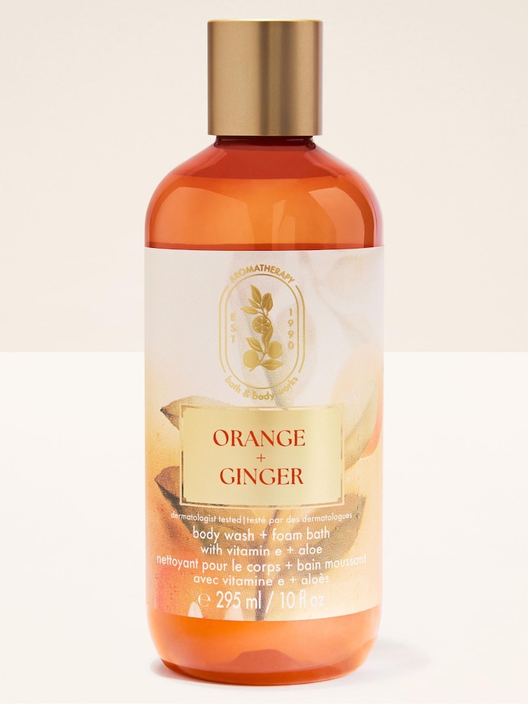 Bath & Body Works Orange Ginger Body Wash & Foam Bath 295ml - Image 1 of 3 Bath & Body Works Orange Ginger Body Wash & Foam Bath 295ml - Image 1 of 3