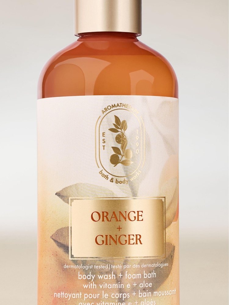 Bath & Body Works Orange Ginger Body Wash & Foam Bath 295ml - Image 2 of 3 Bath & Body Works Orange Ginger Body Wash & Foam Bath 295ml - Image 2 of 3