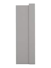 Wiemann Grey Peyton Glass Sliding 2.6m Sliding Semi Fitted Wardrobe - Image 5 of 6
