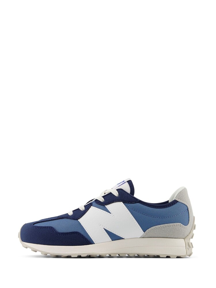 New Balance Blue Boys 327 Trainers - Image 2 of 8 New Balance Blue Boys 327 Trainers - Image 2 of 8