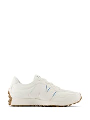 New Balance White Girls 327 Trainers - Image 1 of 6