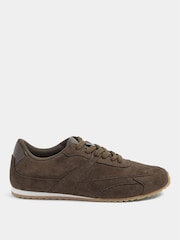 Yours Curve Brown Extra Wide Fit Slim Sole Trainers - Image 2 of 4