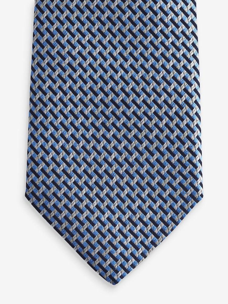 Navy Blue Signature Made In Italy Tie - Image 2 of 3
