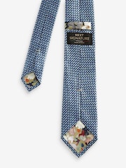 Navy Blue Signature Made In Italy Tie - Image 3 of 3