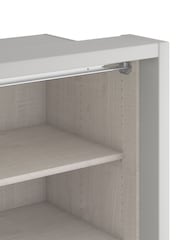Wiemann Grey Peyton Glass Sliding 2.1m Sliding Semi Fitted Wardrobe - Image 4 of 6