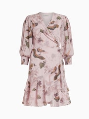 AllSaints Pink Peggy Dress - Image 7 of 7