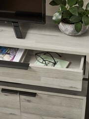 Grey Bronx Up to 65 inch, Soundbar Oak Effect TV Unit - Image 3 of 8