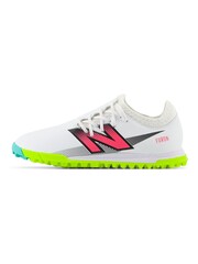 New Balance White Kids Furon Dispatch Astro Turf Ground v7+ Football Boots - Image 2 of 7