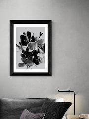 East End Prints Black Mono Botanical 11 Print by Dan Hobday - Image 1 of 4