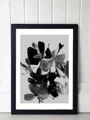 East End Prints Black Mono Botanical 11 Print by Dan Hobday - Image 3 of 4