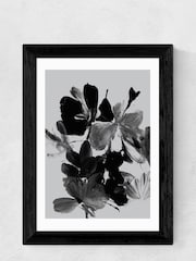 East End Prints Black Mono Botanical 11 Print by Dan Hobday - Image 4 of 4