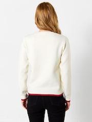 Joe Browns Darcie Dachshund Embroidered Jumper - Image 4 of 7
