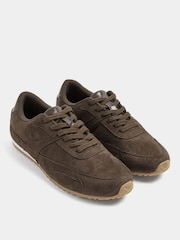 Marrón - Zapatillas de suela fina de Yours Curve - Imagen 3 de 4