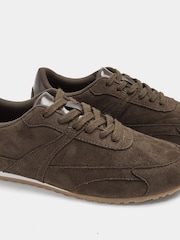 Marrón - Zapatillas de suela fina de Yours Curve - Imagen 4 de 4