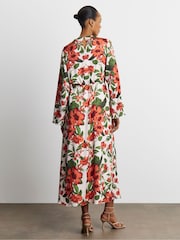 Joanna Hope White Maxi Long Sleeve Column Dress - Image 2 of 4