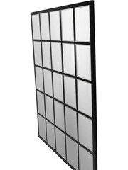 Libra Black Blakely Square Mirror - Image 3 of 4