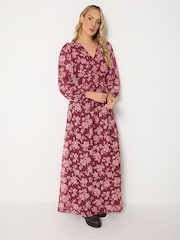 Красный - Платье макси с цветочным принтом Long Tall Sally - Изображение 1 6