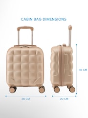 Flight Knight 45x36x20cm EasyJet Underseat 8 Wheel ABS Hard Case Cabin Carry On Hand Luggage - Image 2 of 7