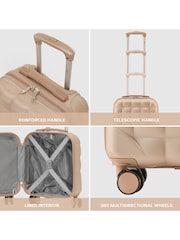Flight Knight 45x36x20cm EasyJet Underseat 8 Wheel ABS Hard Case Cabin Carry On Hand Luggage - Image 3 of 7