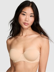 Victoria's Secret Pink Marzipan Nude/Black Strapless Multiway Push Up 2 Pack Bra - Image 7 of 8