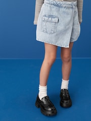 Black Patent Chunky School Shoes - Image 2 of 9