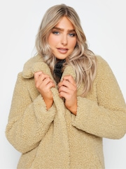 M&Co Natural Borg Coat - Image 4 of 4