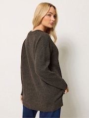 Brun - M&Co Rund  Jumper - Bild 3 av 6