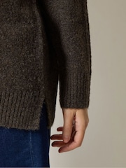 Brun - M&Co Rund  Jumper - Bild 4 av 6