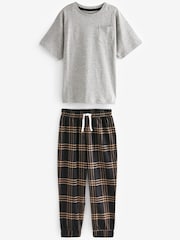 Schwarzweiß-kariert - Pyjamas 2er-Pack (3-16 Jahre) - Bild 7 von 10
