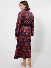 Joe Browns Boutique Exotic Printed Velvet Dressing Gown - صورة 4 من 5