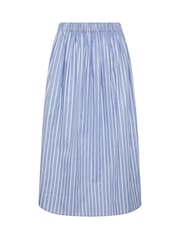 PixieGirl Petite Blue Stripe Maxi Skirt - Image 5 of 5