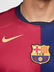 Nike Blue FC Barcelona 24/25 Stadium Home Football Shirt - Image 5 of 12