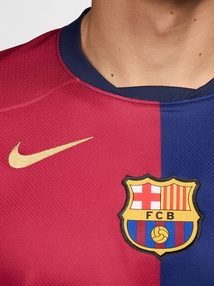 Nike Blue FC Barcelona 24/25 Stadium Home Football Shirt - Image 5 of 12